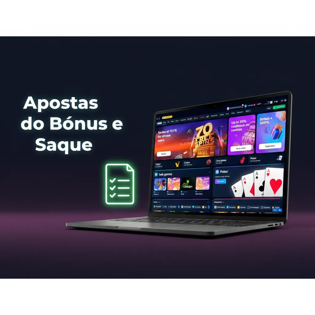 Infográfico sobre bônus e saque: conta separada, rollover (30x cassino, 5x esportes), prazos, limites e ex.: R$100=R$3.000