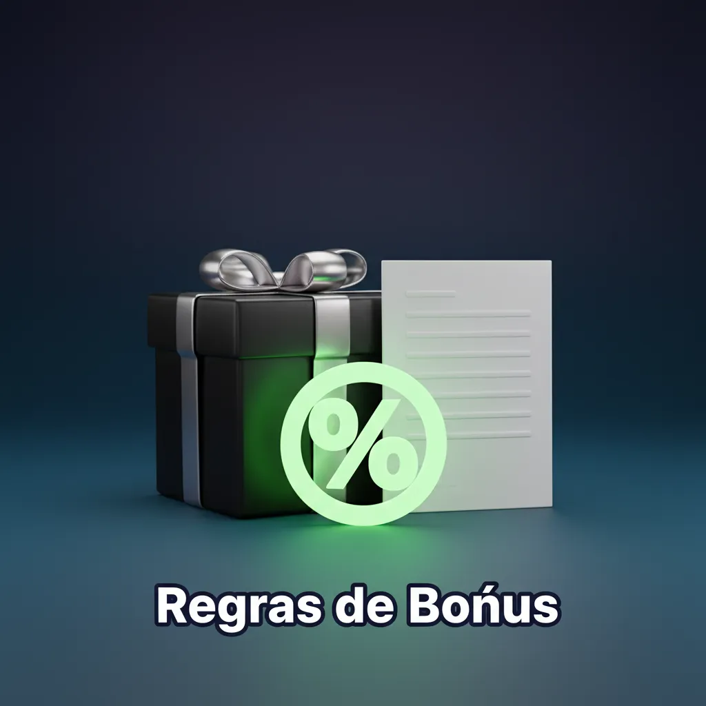 Cartaz com regras de bônus: elegibilidade 18+, verificação, rollover, contribuições, apostas, limites, saques e validade