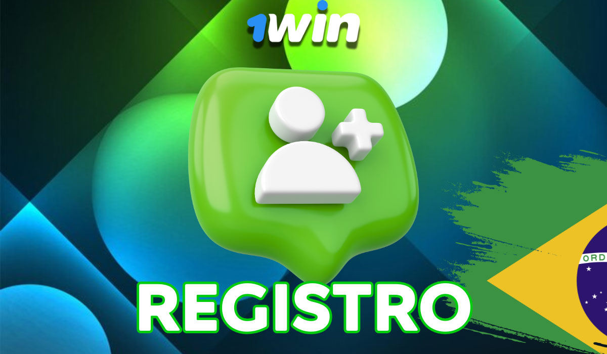 5 etapas de registro 1win no celular: cadastrar, escolher método, dados, senha e confirmar.