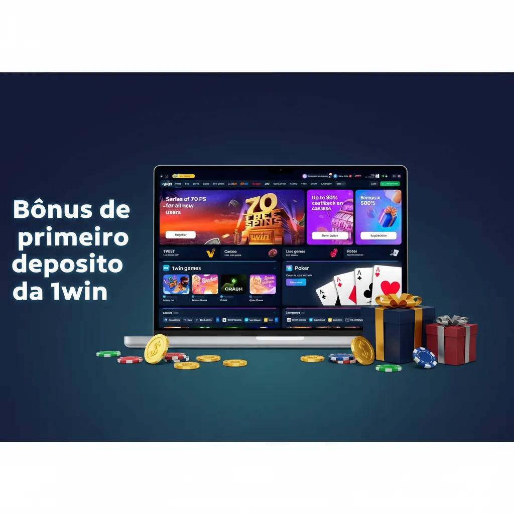 Banner 1win: bônus 1º depósito 500% até R$5.000; min R$20; cassino 35x, esportes 5x (odds mín 1.8), 30 dias.