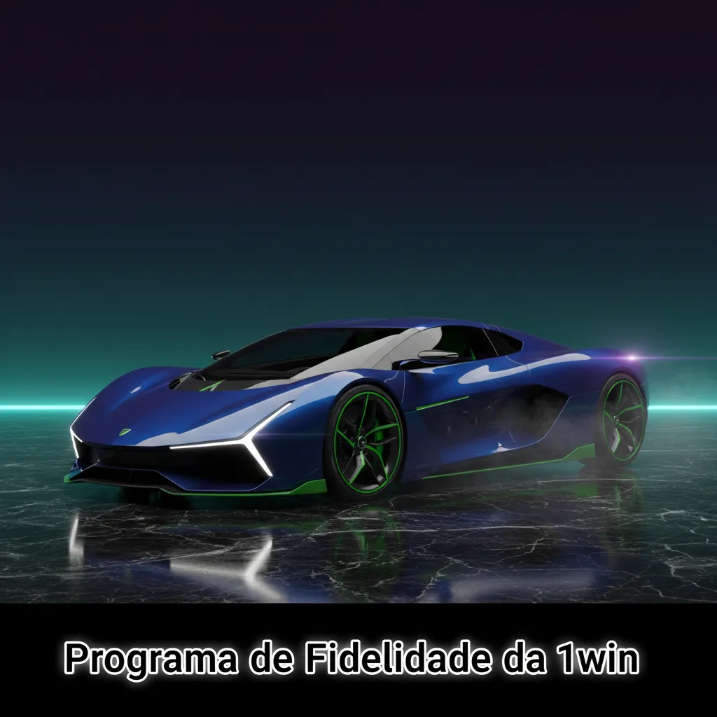 Banner do Programa de Fidelidade 1win com níveis de pontos, cashback crescente e benefícios VIP.