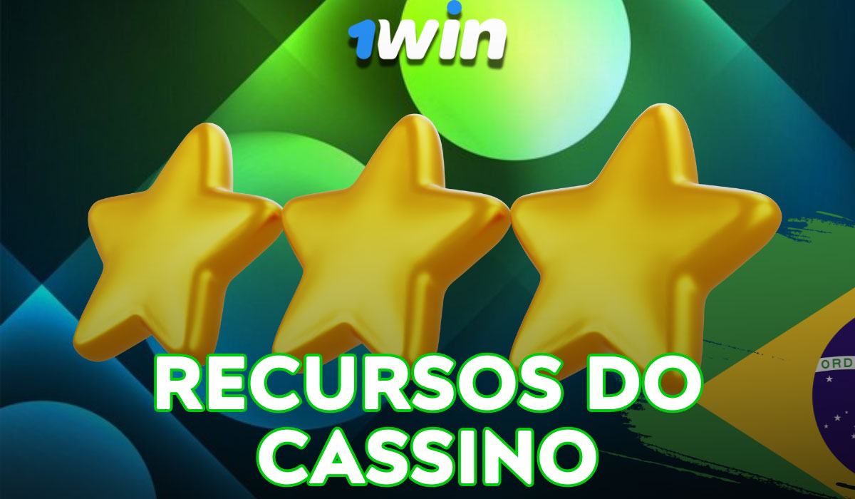 Banner dos recursos do cassino 1win Brasil: Pix e Boleto, app Android/iOS, provedores top, suporte 24/7 e jogo responsável